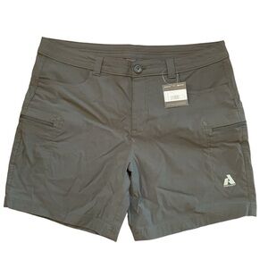 Eddie Bauer Guide Pro Gray‎ Cargo Hiking Short 7” Inseam Size 16 NWT
